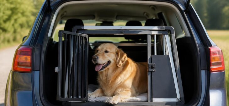 Sicher unterwegs: Worauf Hundebesitzer beim Transport im Auto achten sollten