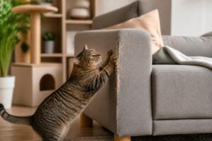 Katzen kratzen Möbel kaputt: Welche Ausstattung wirklich hilft – und wann Training nötig wird